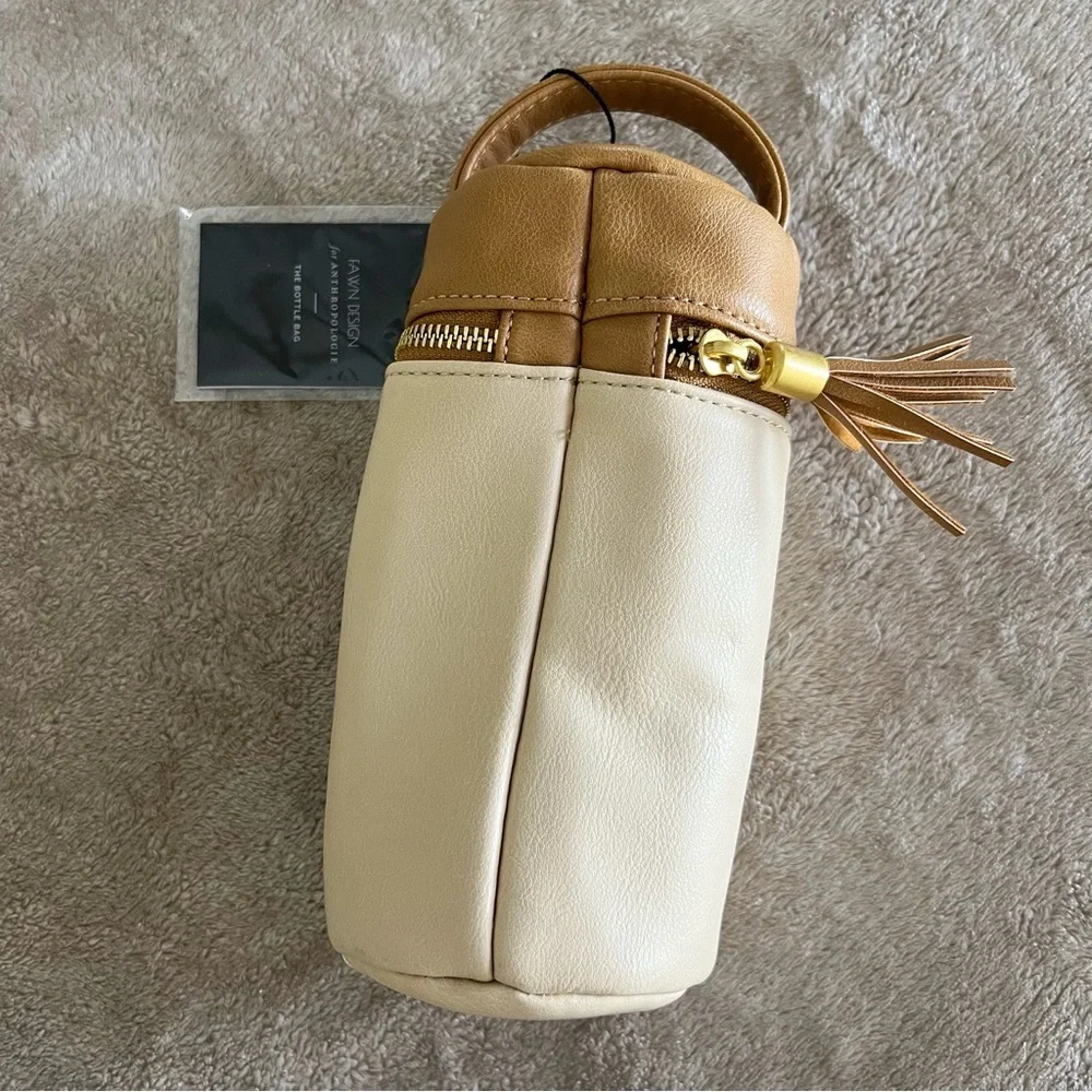 Fawn Design for Anthropologie The Bottle Bag in Tan/Sand